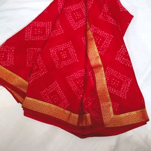 Beautiful Red Saree