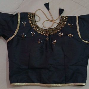 Black Designed Blouse