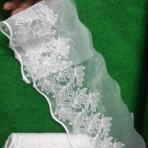 Pure Dyeable Organza Lace