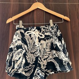 Fresh Leaves Summer Cute Shorts