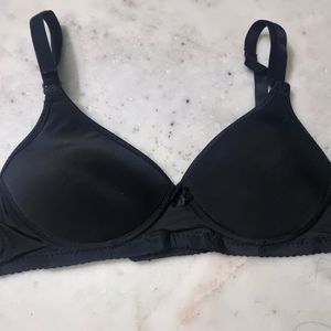 Black Comfy Padded Bra