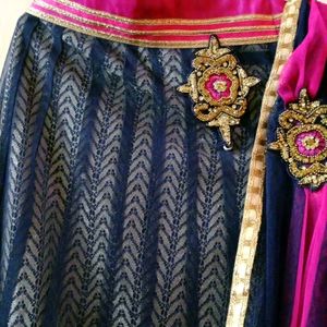 Girls Lehenga,Ethnic Wear, Embroidery  Stone Work