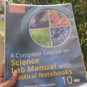 Science Lab Manual With Practical Notebooks