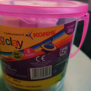 Kores Modelling Clay Bucket With Moulds