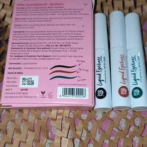 MyGlamm POPxo Eye Gotchu Liquid Eyeliner Kit (3Pcs)