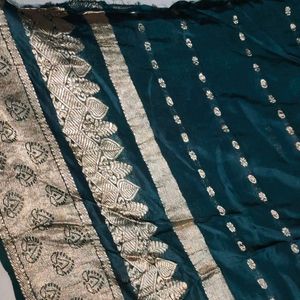 Pure Zari Woven Saree