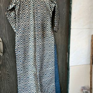 Long Straight Cut Kurti