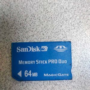 SanDisk 64 Mb Memory Card