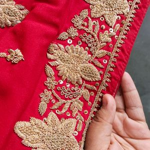 Red Bridal  Lehenga Choli Dupatta