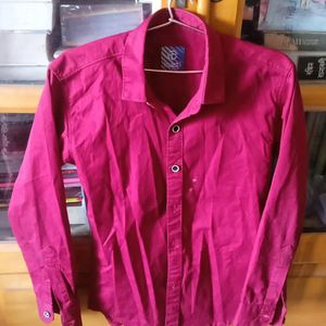 Boys Maroon shirt