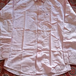 Men Light Pink Shirt