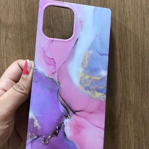 IPhone 12 Pro Max Pink Marble Look Phone Case