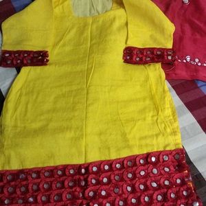 Yellow Punjabi Suit