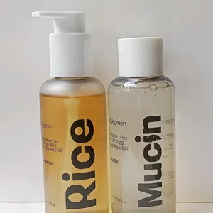 Vegreen Mucin Toner And Rice Cleansing Oil