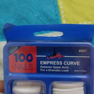 Fake Nails Set Of 100 With Adhesive