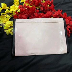 Ted Baker light peach clutch