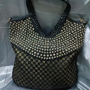 Branded Purse With Diamonds