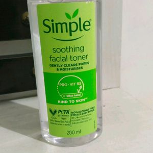 Simple Soothing Toner