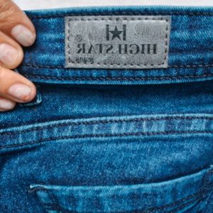 High Star Bootcut Jeans Blue