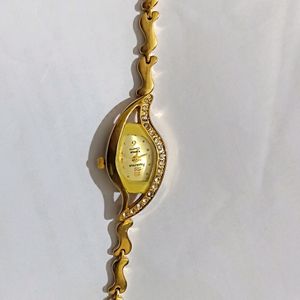 100% Gold Plated ,Women Watch HMT