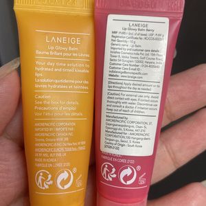 set of 2 laneige lip balms