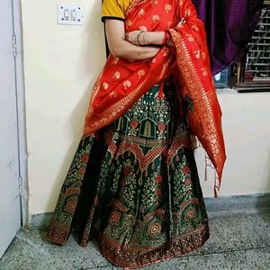 On Sale Emblished Banarasi Lehenga choli