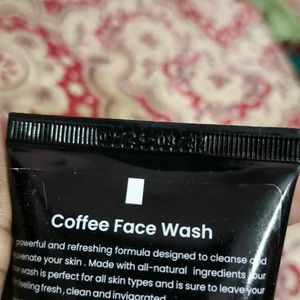 Its a Globus Natural Coffee Face Wash