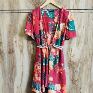 Wrap Dress Size-30