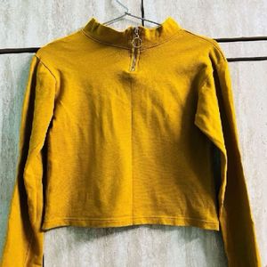 Woolen Crop Top