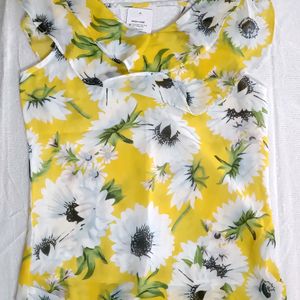 Floral Print Vintage Top