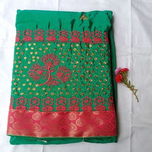 Embroidery Saree