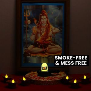 Magic Shivling With Light Pack Of 2