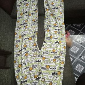 Daily Wear Lower With Burger Print