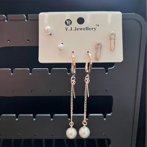 Trending Safety Pin Earrings Combo