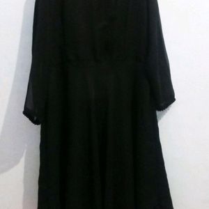 Up & Down Black Colour Kurta