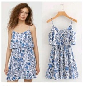 H&M string floral dress