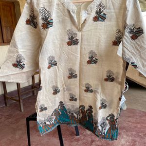 Khadi Printed Kurti