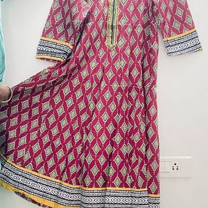 L Size Anarkali Kurta