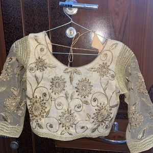 Golden blouse