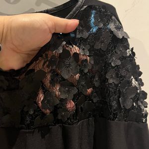 Black Lace Top