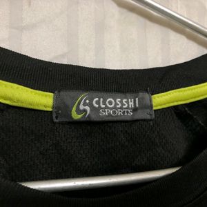 Closshi Black Long Sleeve T Shirt