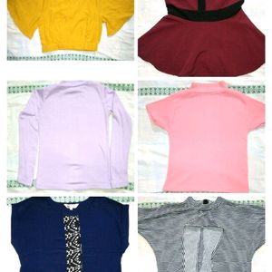 Combo Of 6 Tops + one free top