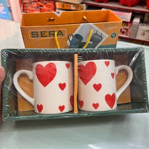 2 Pcs Mug Gift Set