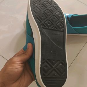 Teal Coloured Original Sparx Slip On Size 9