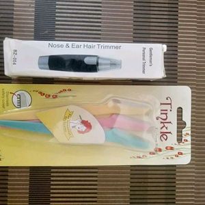 Nose Trimmer And Free Gift