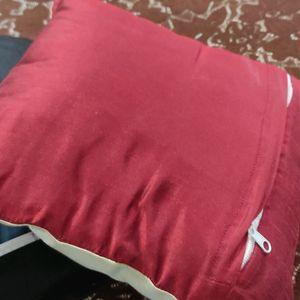 3 CUSHION PILLOWS WITH COVER