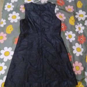 Beautiful Black Leather Dress For Any Party