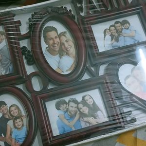 Sealed Pack Large Family Photo Frame