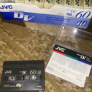 RAREST🔥OLD Mini JVC Dvc Cassetes