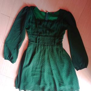 Hem Western Dress